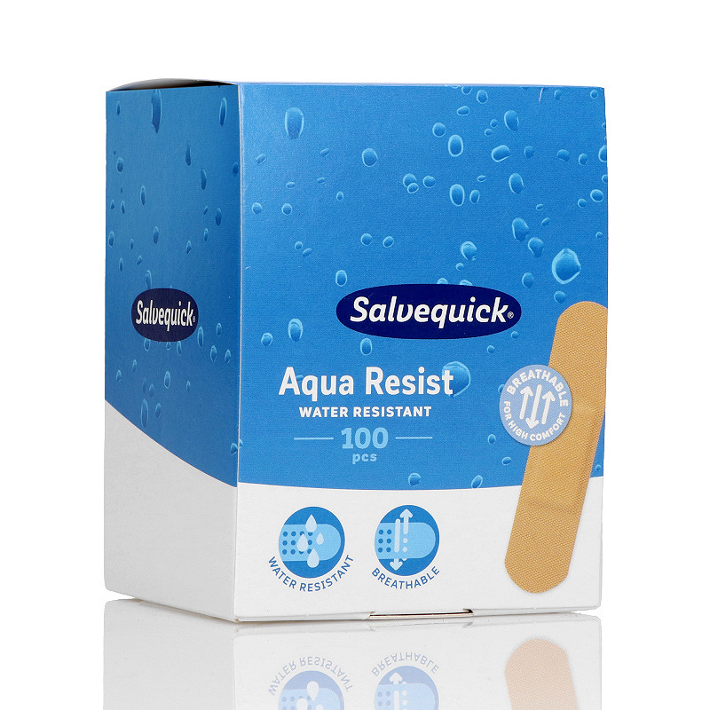 Salvequick plaster wodoodporny, średni 19 x 72 mm, 1 szt.