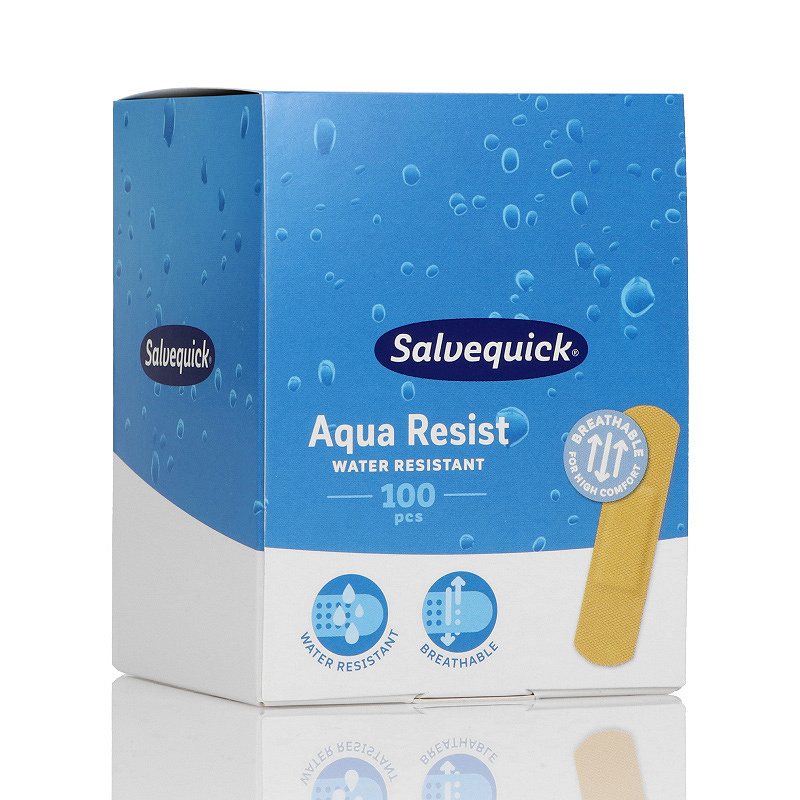 Salvequick plaster wodoodporny, mały, 55 x 16 mm, 100 szt.