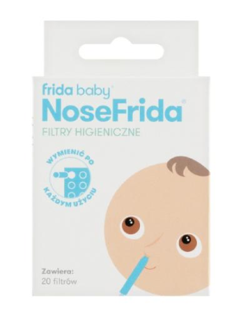 Fridababy NoseFrida, filtry higieniczne do aspiratora, 20 szt.