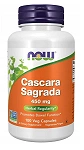 NOW Foods Cascara Sagrada 450 mg 100 kapsułek KRÓTKA DATA 30.11.2026