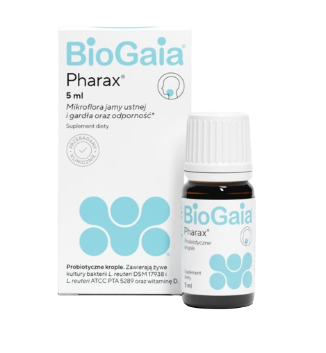 Biogaia Pharax, krople, 5 ml