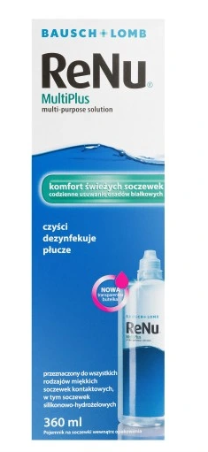 ReNu Multiplus, płyn do soczewek, 360 ml