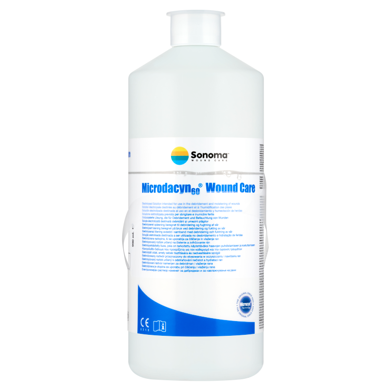 Microdacyn 60 Wound Care roztwór do leczenia ran, 990 ml