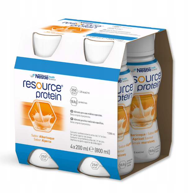 Resource Protein, morelowe, 4 x 200 ml