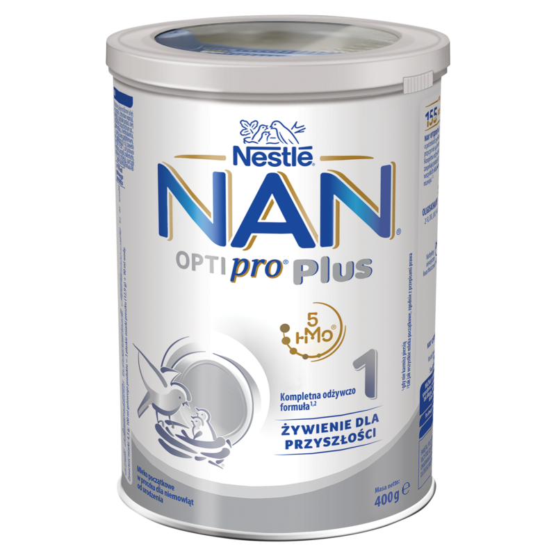 NAN OptiPro Plus 1 mleko początkowe modyfikowane w proszku, 400 g