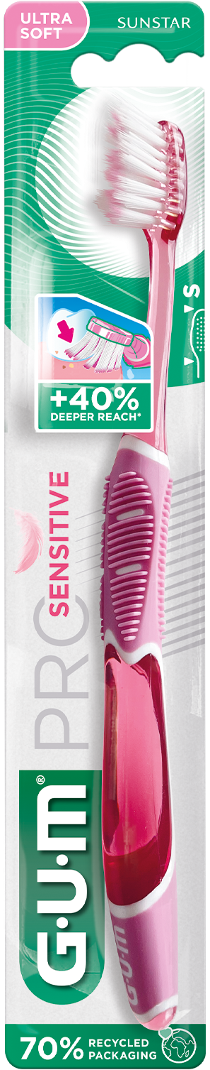 Gum Pro Sensitive , szczoteczka do zębów ultra miękka, 1 szt.