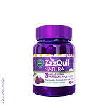 ZzzQuil NATURA żelki ze składnikami ułatwiającymi zasypianie, owoce leśne, 30 szt.