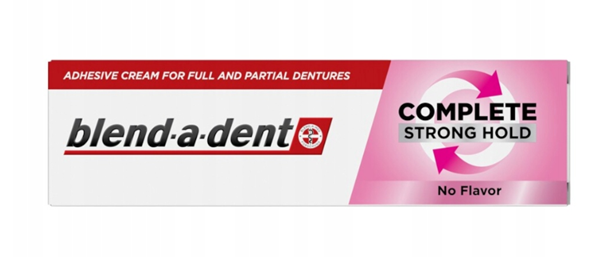 Blend-a-dent Complete Strong Hold klej do protez, bez smaku, 47 g