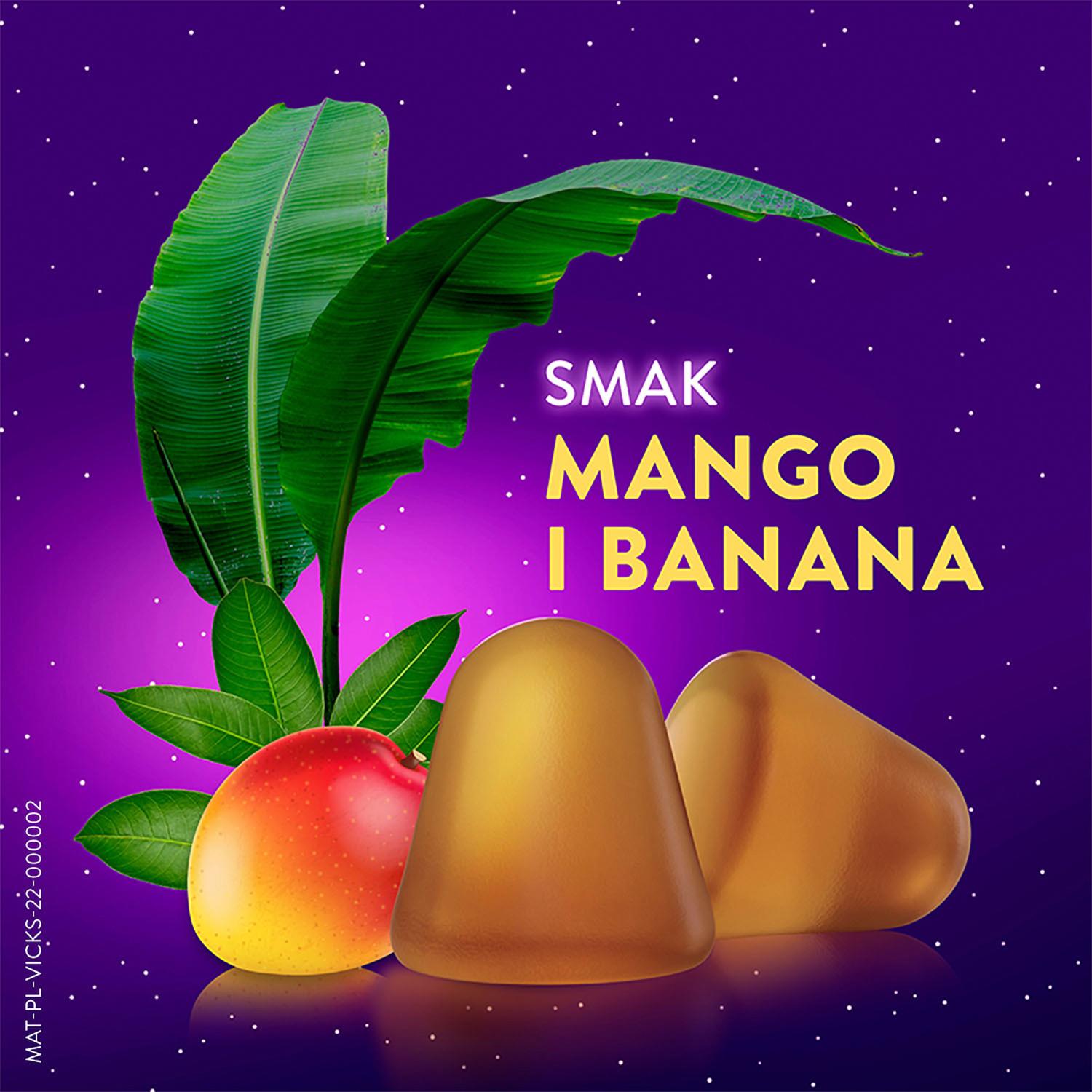 ZzzQuil Natura, żelki ze składnikami ułatwiającymi usypianie, mango-banan, 30 szt.
