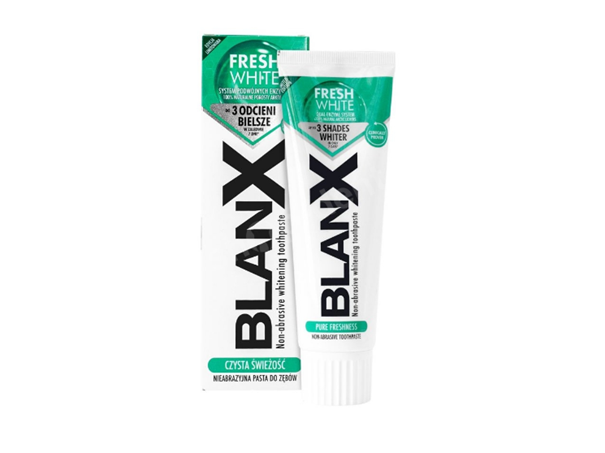 BlanX Fresh White, pasta do zębów wybielająca i odświeżająca, 75 ml