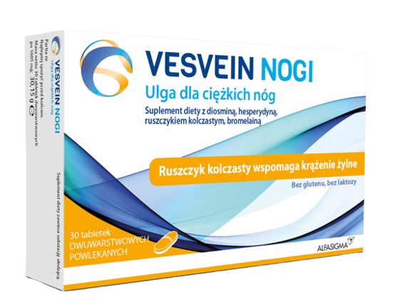 Vesvein Nogi, 30 tabletek