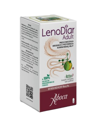 LenoDiar Adult 500mg 20 kapsułek