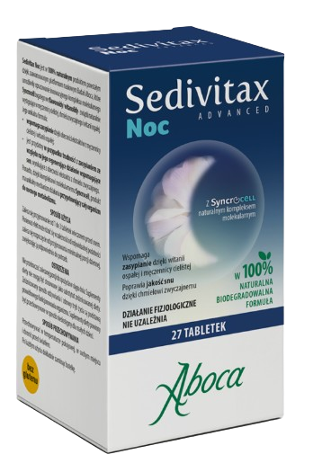 Sedivitax Advanced Noc, 27 tabletek