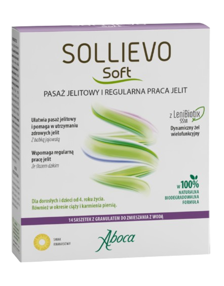 Aboca Sollievo Soft 14 saszetek po 3,8 g