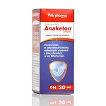 Anaketon krople ze składnikami wspierającymi w zaburzeniach trawienia, 30 ml