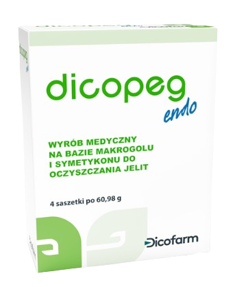 Dicopeg Endo, 4 saszetki
