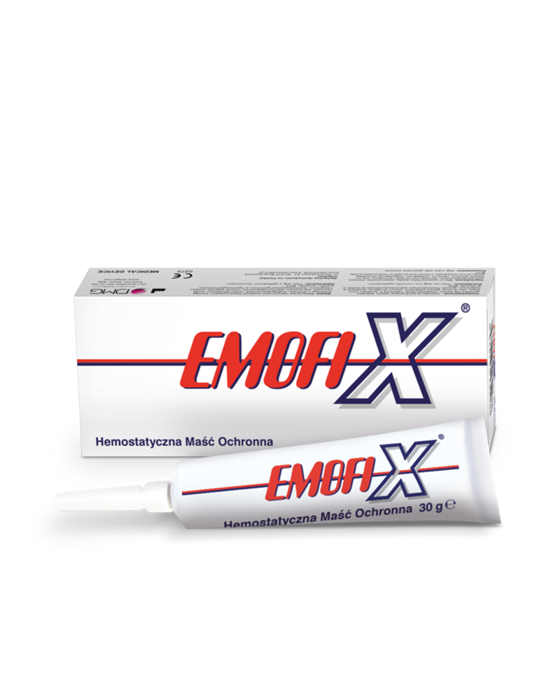 Emofix, maść hemostatyczna ochronna na krwawienia, 30 g