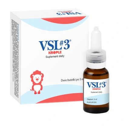 VSL#3 Probiotyk, krople, 2 x 5 ml