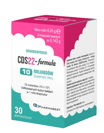 CDS22-Formula 10 mld,  mikrokapsułki, 30 szt.