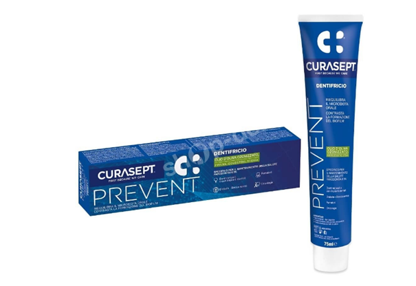 Curasept Prevent, pasta, bez fluoru, 75 ml