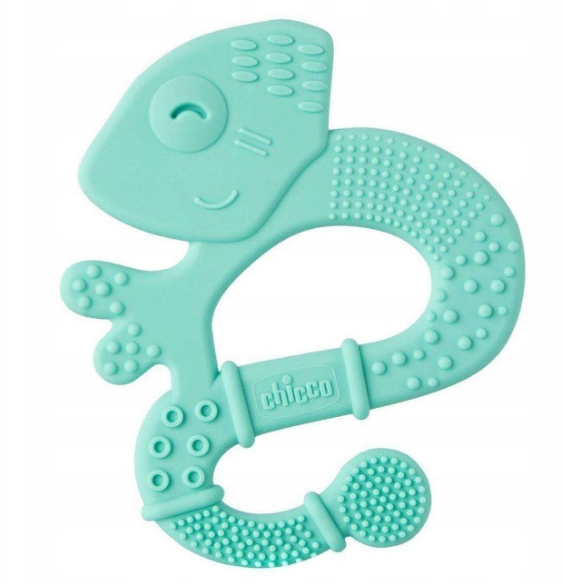 Chicco, gryzak miękki jaszczurka 2m+, 1 szt.