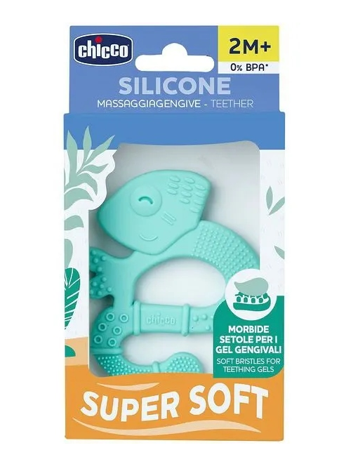 Chicco, gryzak miękki jaszczurka 2m+, 1 szt.