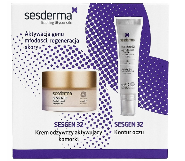 Sesderma Sesgen 32, krem odżywczy, 50 ml + krem pod oczy, 15 ml