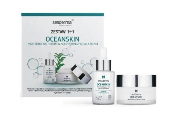Sesderma zestaw, Oceanskin serum 30ml + krem 50 ml
