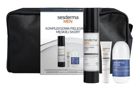 Sesderma Men emulsja do twarzy 50 ml + żel pod oczy 15 ml + deo roll-on 75ml