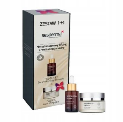 SESDERMA Sesgen 32 + Daeses, serum, 30 ml + krem liftingujący, 50 ml