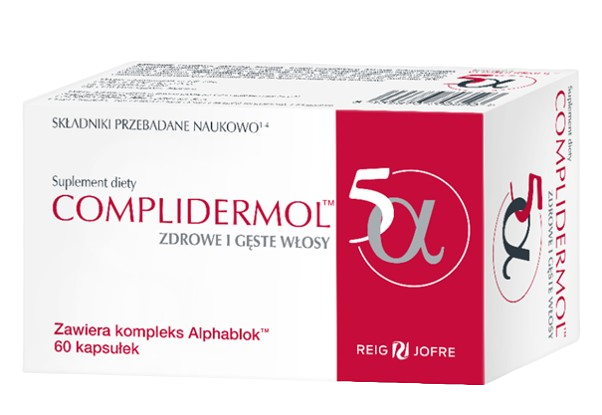 Complidermol 5alfa, 60 kapsułek
