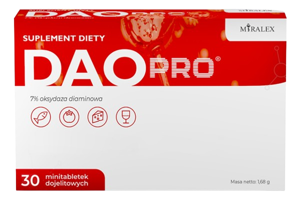 DAOPRO, 30 minitabletek dojelitowych