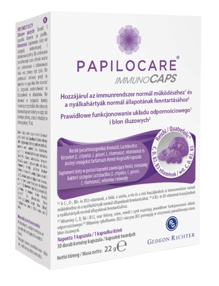 Papilocare immunocaps, 30 kapsułek