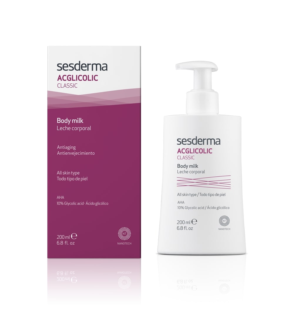 SESDERMA Acglicolic Classic, mleczko do ciała, 200 ml