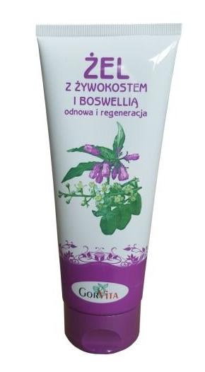 Gorvita, żel żywokostowy z boswellią, 200 ml