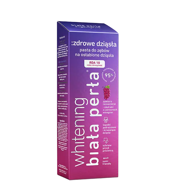 Biała Perła, pasta do zębów zdrowe dziąsła, 75 ml