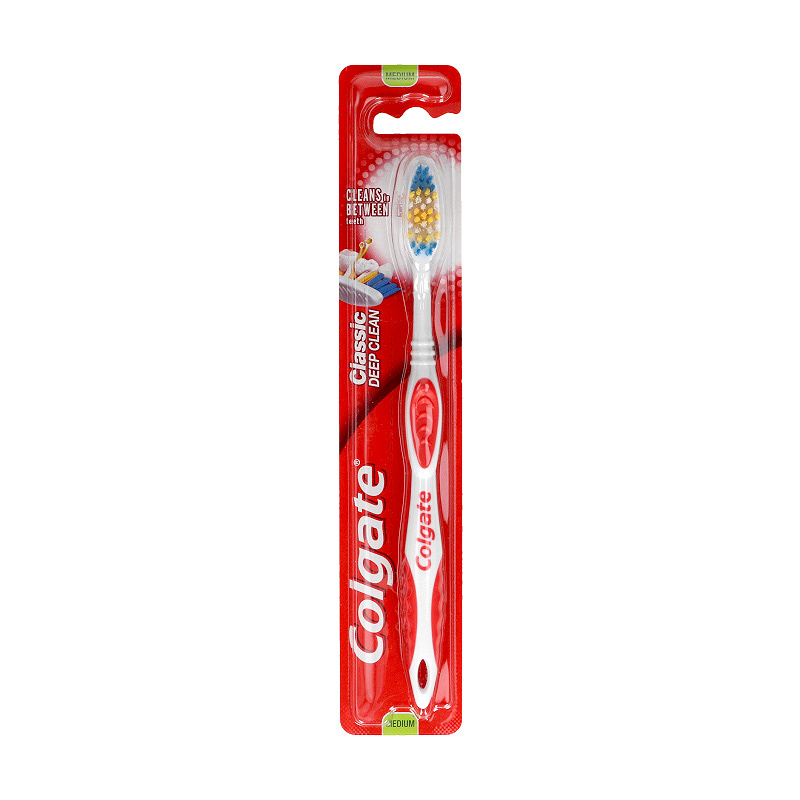 Colgate Classic,  szczoteczka do zębów o średniej miękkości włosia, 1 szt.
