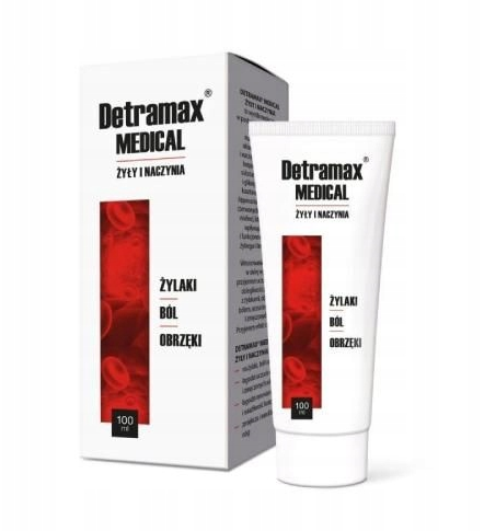 Detramax Medical Żyły i naczynia, żel, 100 ml