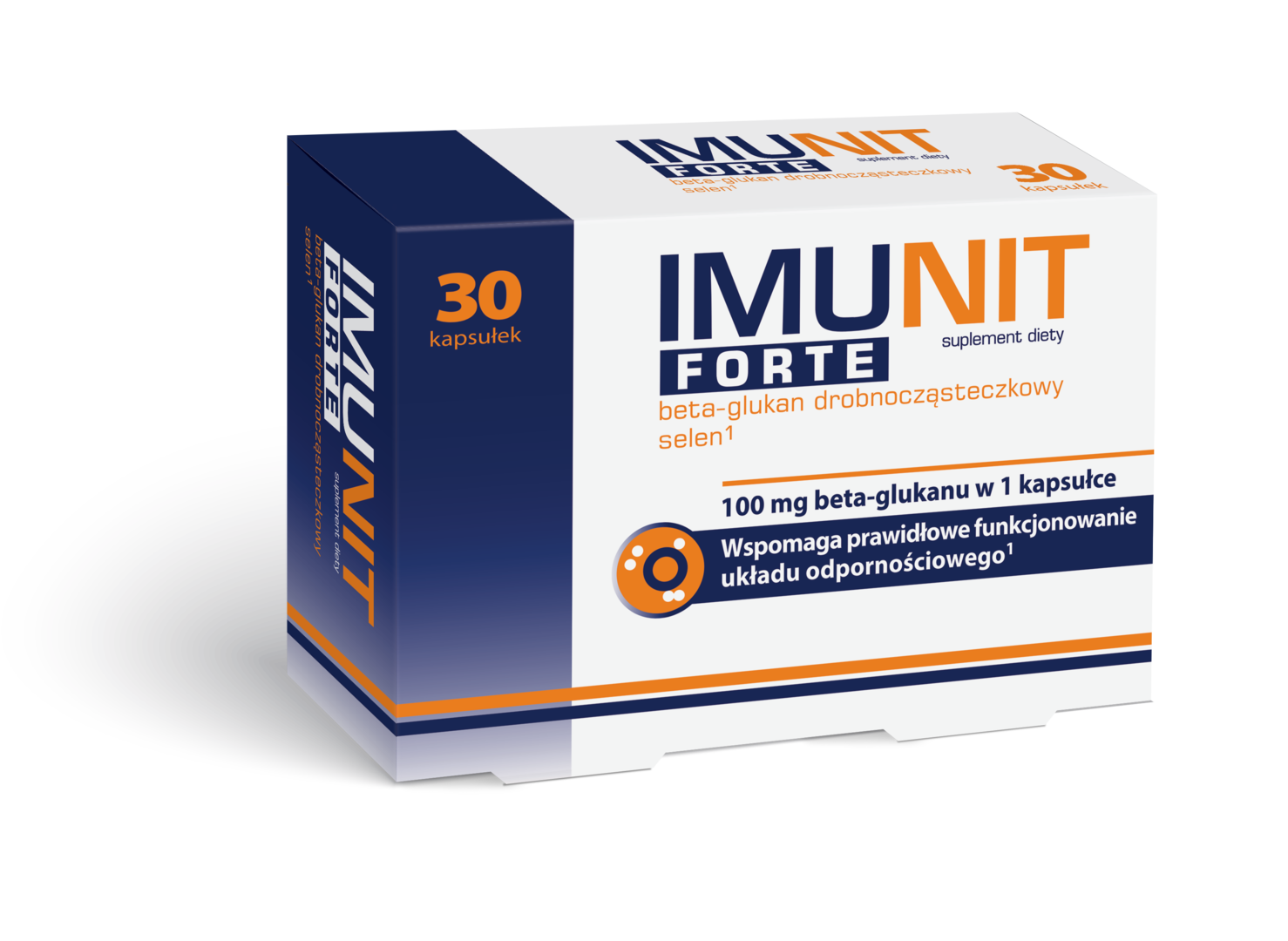 Imunit Forte kapsułki ze składnikami wspierającymi odporność, 30 szt.