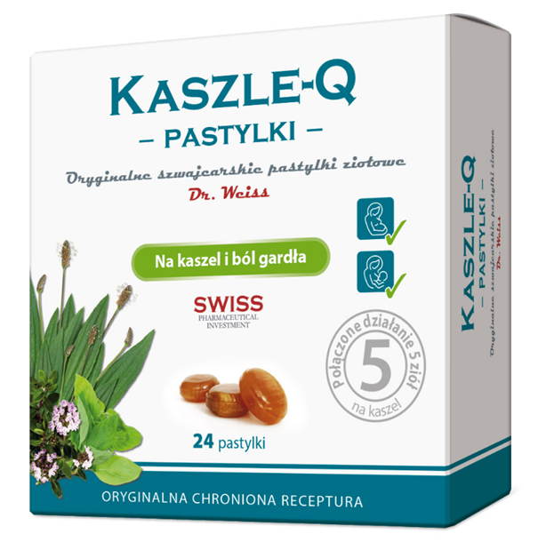 Kaszle-Q, 24 pastylki do ssania