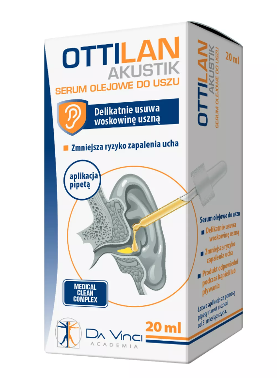 Ottilan Akustik, serum do uszu, 20 ml