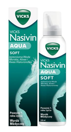 Vicks Nasivin Aqua Soft, 120 ml