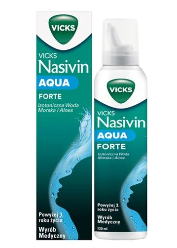 Vicks Nasivin Aqua Forte, spray, 120 ml