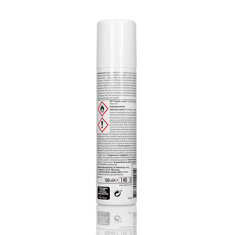OFF! Protect , aerozol przeciw komarom i kleszczom, 100 ml