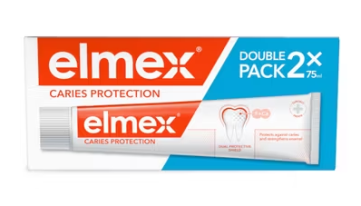 Elmex Przeciw Próchnicy pasta do zębów, 2 x 75 ml