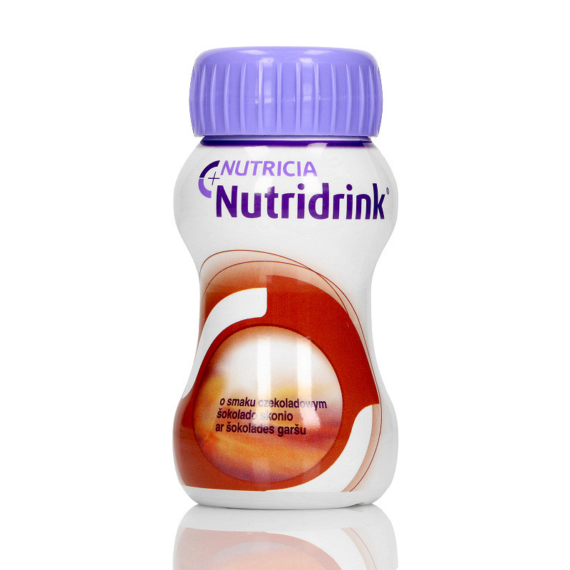 Nutridrink , o smaku czekoladowym, 4 x 125 ml