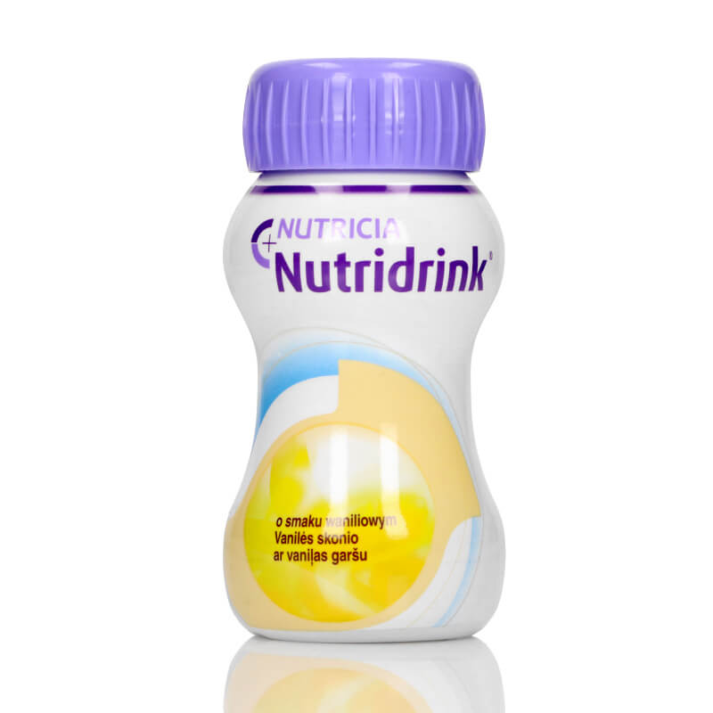 Nutridrink , o smaku waniliowym, 4 x 125 ml