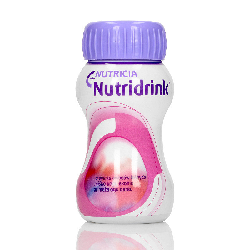 Nutridrink , o smaku owoców leśnych, 4 x 125 ml