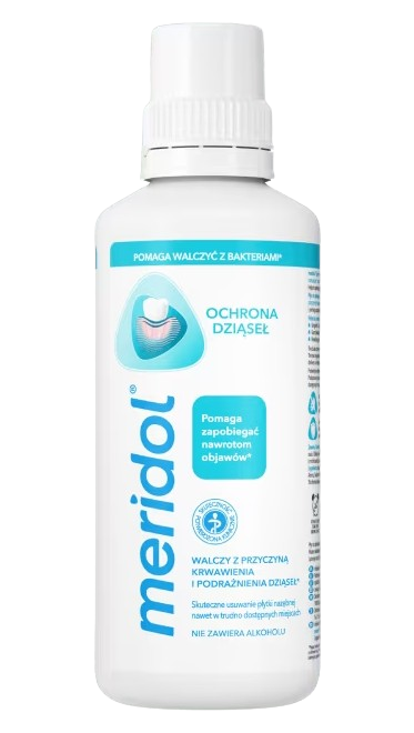 Meridol Ochrona Dziąseł , płyn do płukania jamy ustnej, 400 ml