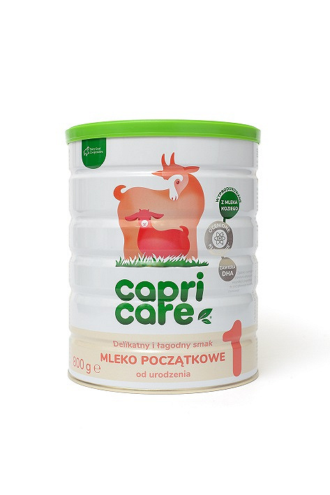 Capricare 1, mleko początkowe modyfikowane oparte na mleku kozim, 800 g